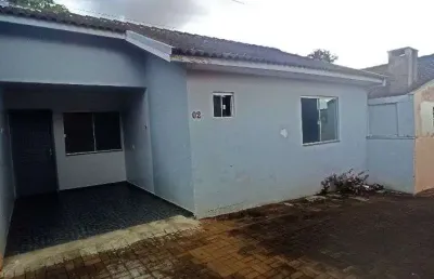 Casa a venda com 2 dormitórios - bairro pacaembu-  cascavel pr