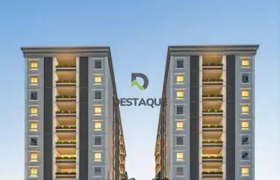 Apartamento na planta com 2 quatos e 1 suite ed. aurea - parque sao paulo