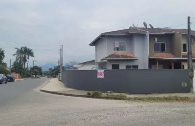 Sobrado geminado para venda em joinville, morro do meio, 2 dormitórios, 1 banheiro, 1 vaga