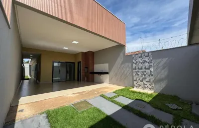 Casa em residencial caraíbas  -  aparecida de goiânia