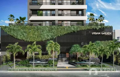 Apartamento dois quartos urban garden em setor bueno  -  goiânia