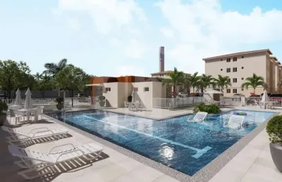 Apartamento com 2 quartos à venda na Av. Canal, S/N, Centro, Barra dos Coqueiros