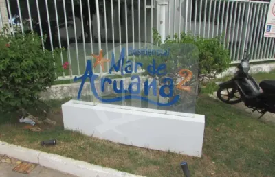 Apartamento para locação no condomínio mar de aruana ii