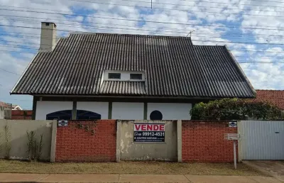 Sobrado para venda em campo mourão, jardim copacabana, 4 dormitórios, 1 suíte, 3 banheiros, 2 vagas