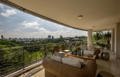 Apartamento com 4 quartos à venda na albertina de oliveira godinho, --, jardim guedala, são paulo por r$ 26.500.000