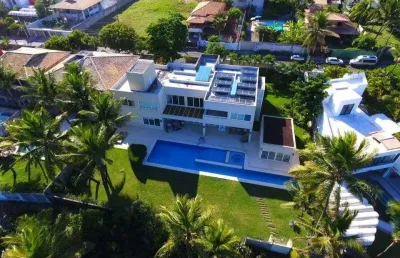 Casa em condomínio fechado com 4 quartos à venda na lagarto azul, --, itapuã, salvador por r$ 5.850.000