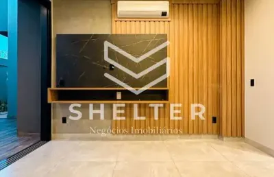 Casa em condominio à venda, ilha genova, 03 suítes, totalmente automatizada, jardim san marco ii, bonfim paulista (ribeirão preto), sp