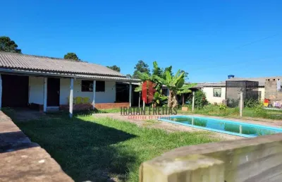 Casa com 4 dormitórios à venda por r$ 235.000,00 - praia azul - arroio do sal/rs