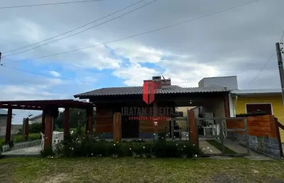 Casa com 6 dormitórios à venda por r$ 540.000,00 - balneário tupancy - arroio do sal/rs