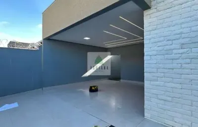Casa nova acabamento refinado 3 quartos sendo 1 su&iacute;te &aacute;rea de lazer integrada espa&ccedil;o gourmet 2 vagas