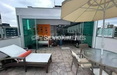 Cobertura com 4 quartos à venda na Rua Henrique Passini, 216, Serra, Belo Horizonte