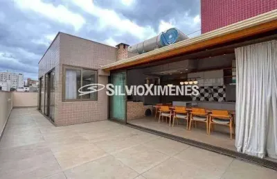 Cobertura com 3 quartos à venda na Rua Barão de Macaúbas, 152, Santo Antônio, Belo Horizonte