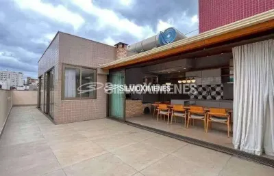 Cobertura com 3 quartos à venda na Rua Barão de Macaúbas, 152, Santo Antônio, Belo Horizonte