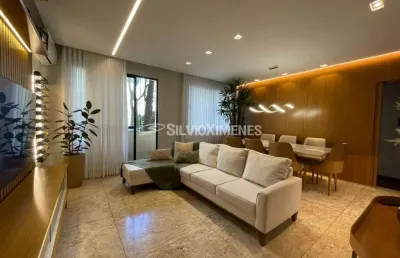 Apartamento á venda com 114m², 3 quartos e 2 vagas.