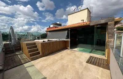 Cobertura para alugar com 170m², 3 quartos e 1 vaga