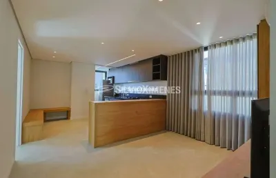 Apartamento para aluguel com 47m², 1 quarto e 1 vaga