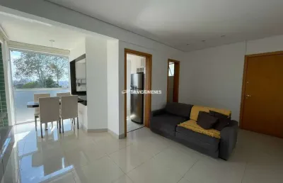 Apartamento para locação com 82m², 2 quartos e 2 vagas