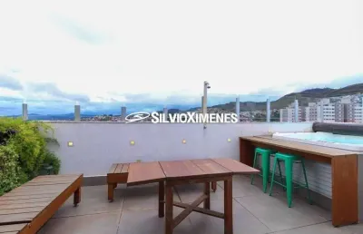 Cobertura com 2 quartos à venda na Rua Nísio Batista de Oliveira, 429, São Lucas, Belo Horizonte