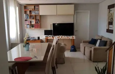 Residencial › cobertura com 107,00 (m²), 2 quartos e 2 vagas para venda