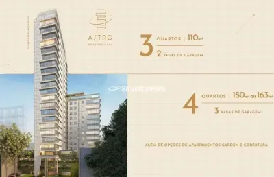 Residencial › apartamento com 163,00 (m²), 4 quartos e 3 vagas para venda