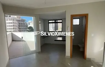 Cobertura com 1 quarto à venda na Rua Cláudio Manoel, 296, Funcionários, Belo Horizonte