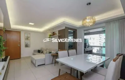 Residencial › apartamento com 101,00 (m²), 3 quartos e 2 vagas para venda