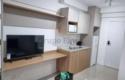 Studio no paraíso 24m2 mobiliado c/1 dormitório - próximo estação metrô