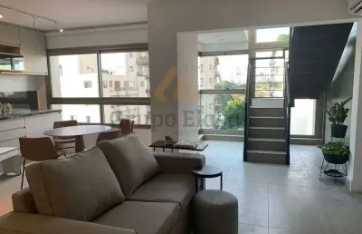 Apartamento com 1 quarto para alugar na rua oliveira dias, 444, jardim paulista, são paulo, 85 m2 por r$ 13.000