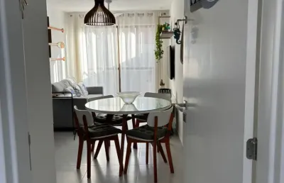 Apto em  ponta de campina com (02) dois  quartos magnífico