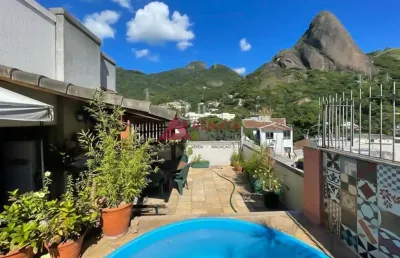 Cobertura duplex para venda com 156 m² e 4 quartos no grajaú/rj