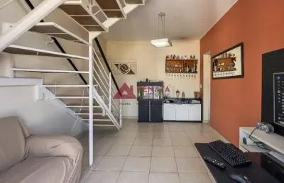 Cobertura duplex à venda com 114 m² e 2 quartos no grajaú/rj