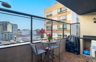 Duplex para venda possui 122 m2 com 3 quartos em tijuca - rio de janeiro - rj