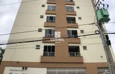 Apartamento central 2 dormitórios e 1 vaga de garagem localizado na cidade de sa