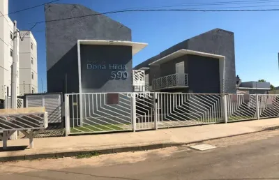 Casa na planta 2 dormitórios e 1 vaga de garagem no bairro lorenzi localizada na