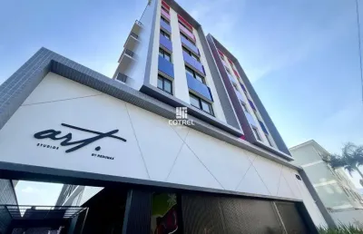 Apartamento 2 dormitórios e 1 vaga de garagem no residencial art studios powered