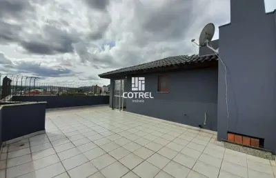 Cobertura para venda com 3 dormitórios 1 sendo suíte, sala ampla, terraço situad