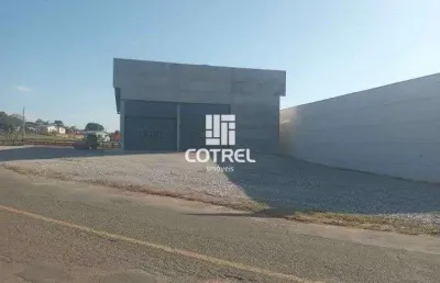Pavilhão para locação com 450 m² situado na estrada municipal francisco viterbo