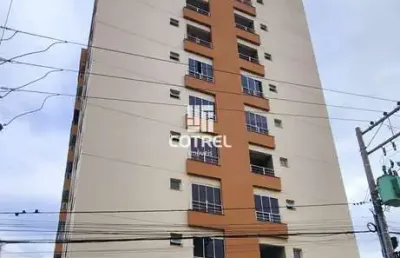 Apartamento para venda semimobiliado com 2 dormitórios, 1 vaga de garagem situad