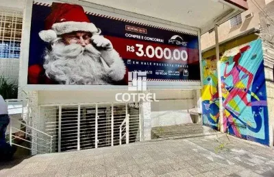 Loja comercial para locação no edifício ouro preto com 300 m² situada no bairro