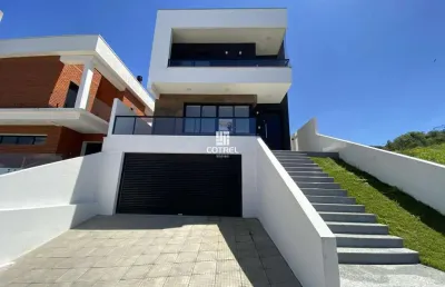 Casa de alto padrão para venda e locação situada no condomínio fechado real park