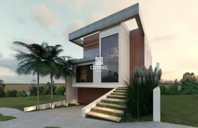 Casa zaia para venda no condomínio fechado real park com 3 dormitórios 3 sendo s