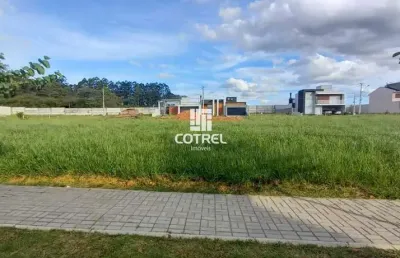 Terreno 14x25 à venda no condomínio fechado cidade universitária ao lado da ufsm