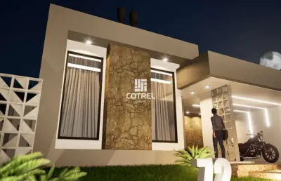 Casa para venda com 3 dormitórios sendo 1 suíte em condomínio fechado no bairro
