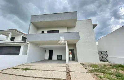 Belíssima casa   com 3 dormitórios em condomínio fechado  à venda - camobi, sant