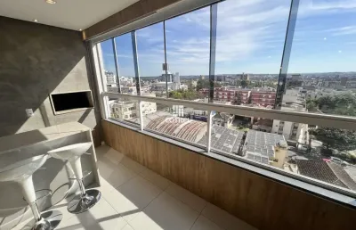Apartamento mobiliado para venda 2 dormitórios sendo 1 suíte, 2 vagas de garagem
