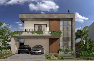 Casa em construção para venda 4 dormitórios sendo suíte, piscina situada no bair