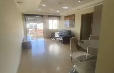 Apartamento para venda semimobiliado 3 dormitórios, 1 vaga de garagem situado no