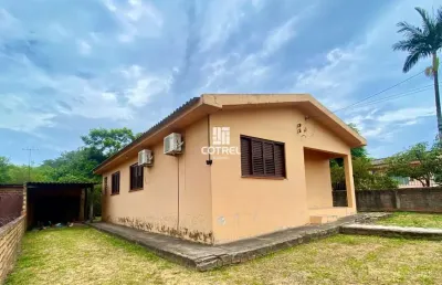 Casa para locação 2 dormitórios, 1 vaga de de garagem situada no bairro camobi n