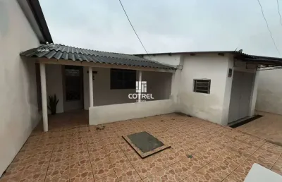 Casa para locação 2 dormitórios, 1 vaga de garagem situada na cohab fernando fer