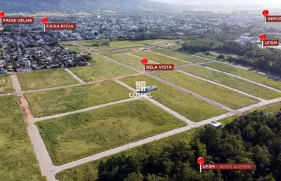 Terreno no bela vista parque residencial e comercial em camobi localizado na cid